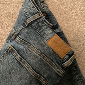 Monki Zami Super High Rise Straight Jean